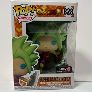 Funko Pop! : Dragon Ball Super Saiyan Kefla GameStop (Exclusive) #828